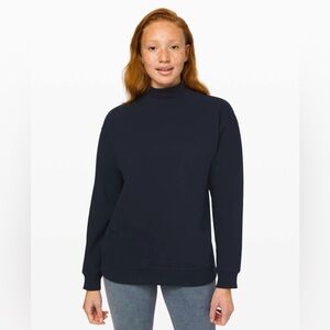 Lululemon All Yours Mock Neck True Navy Small